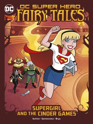 cover image of Supergirl and the Cinder Games